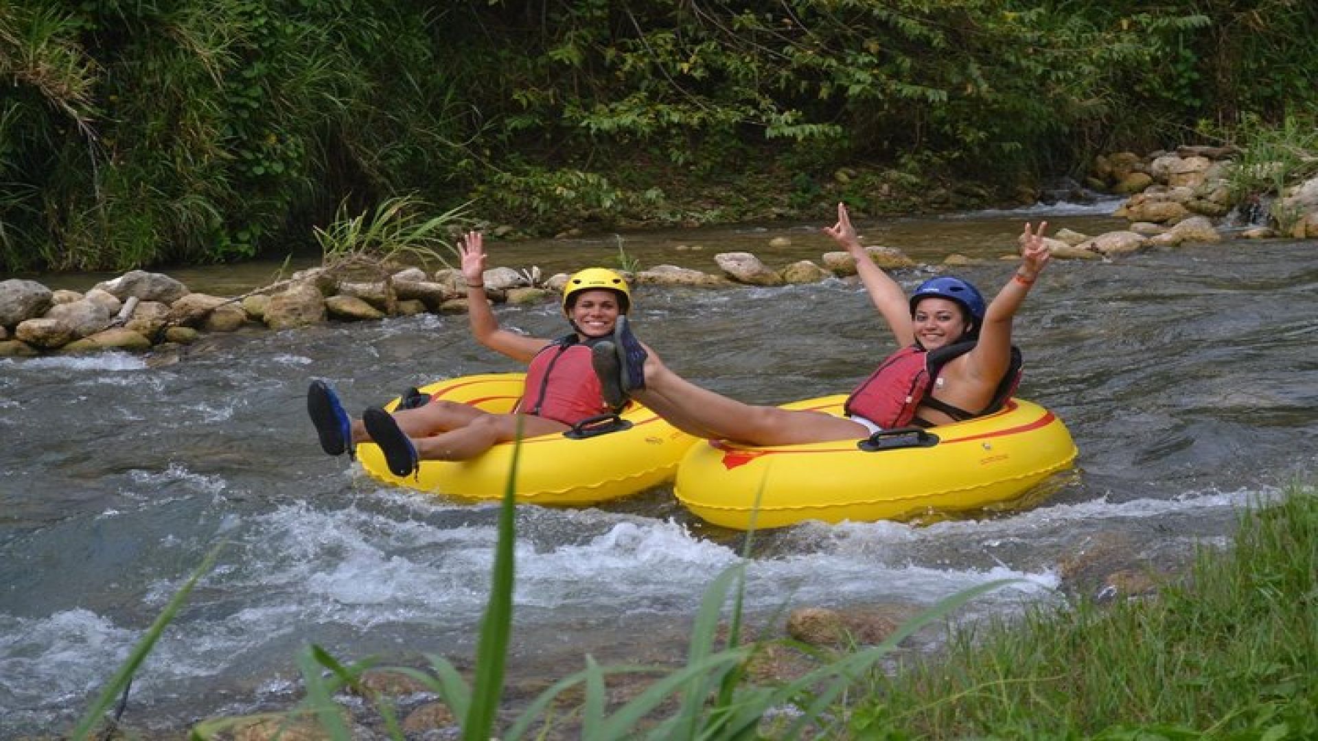 Irie Blue Hole & River Tubing Adventure Tour from Falmouth