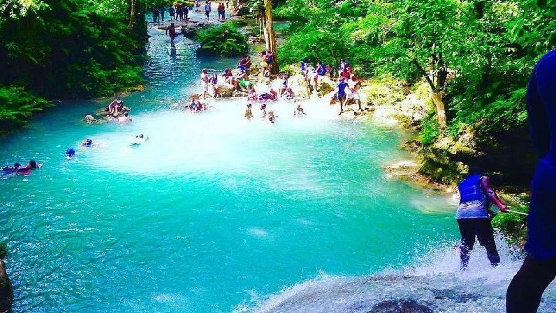 Irie Blue Hole Adventure Tour from Montego Bay