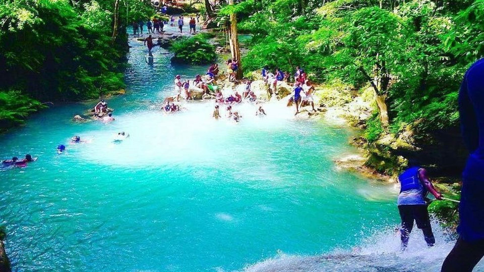 Irie Blue Hole + Horseback Ride & Swim Adventure from Ocho Rios