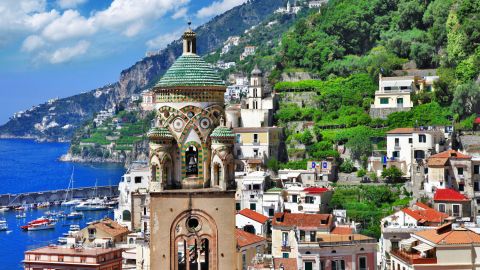 Positano and Amalfi Coast by High Speed Train from Rome