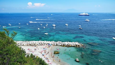 From Naples: Capri Island with Blue Grotto