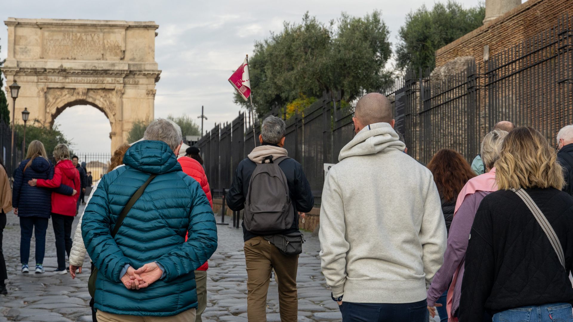 Morning: Colosseum, Roman Forum and Palatine Hill with Hotel pick-up