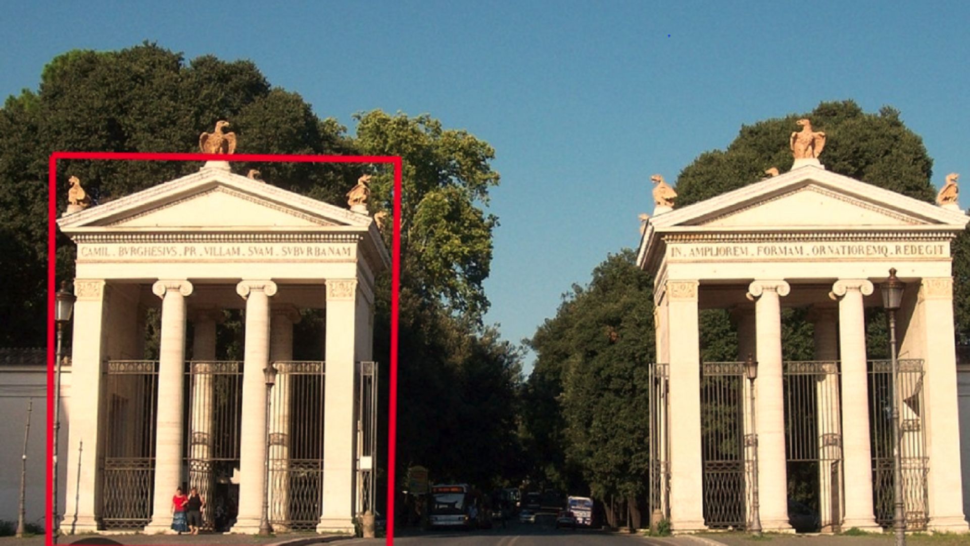 Tivoli and its Villas - Meeting point