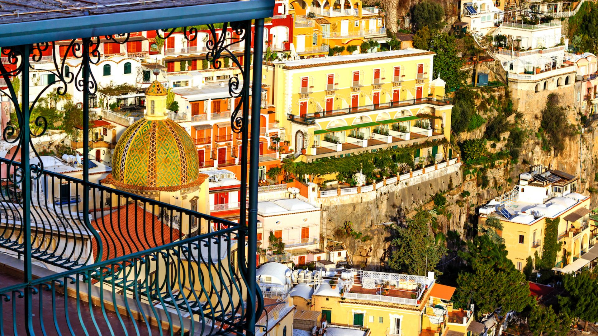 Positano and Amalfi Coast by High Speed Train from Rome