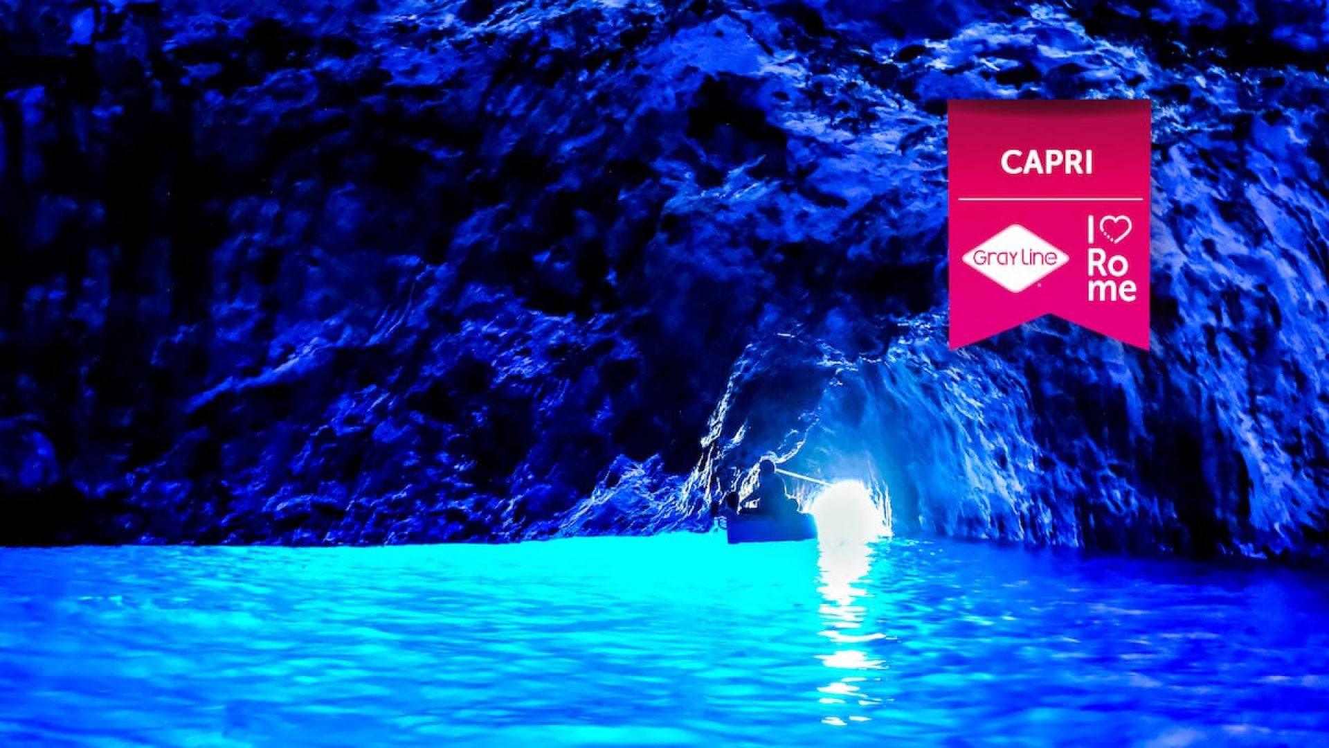 Capri Island with Blue Grotto - Day Trip from Rome with Hotel Pick-up