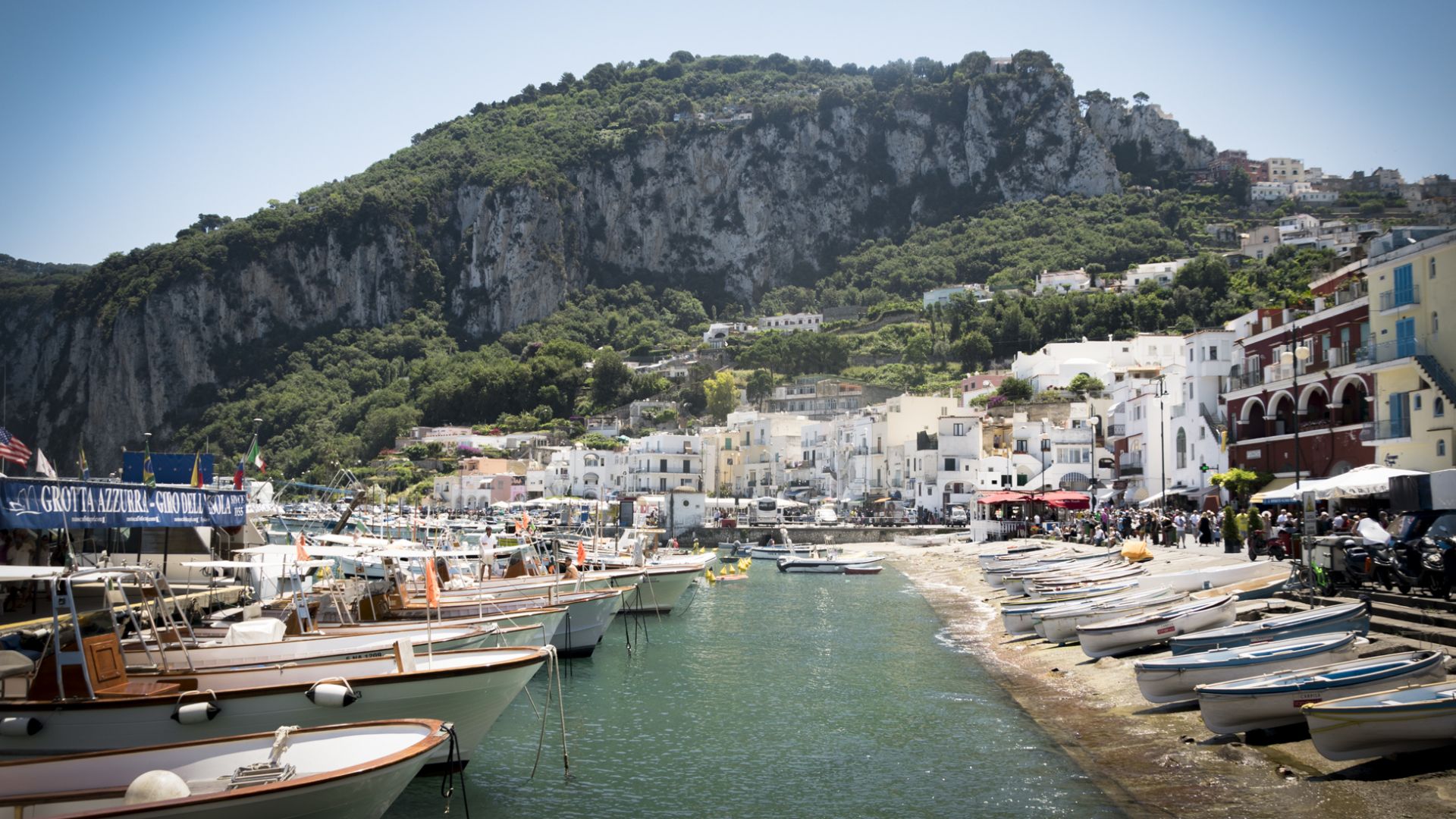 Capri Island with Blue Grotto - Day Trip from Rome with Hotel Pick-up
