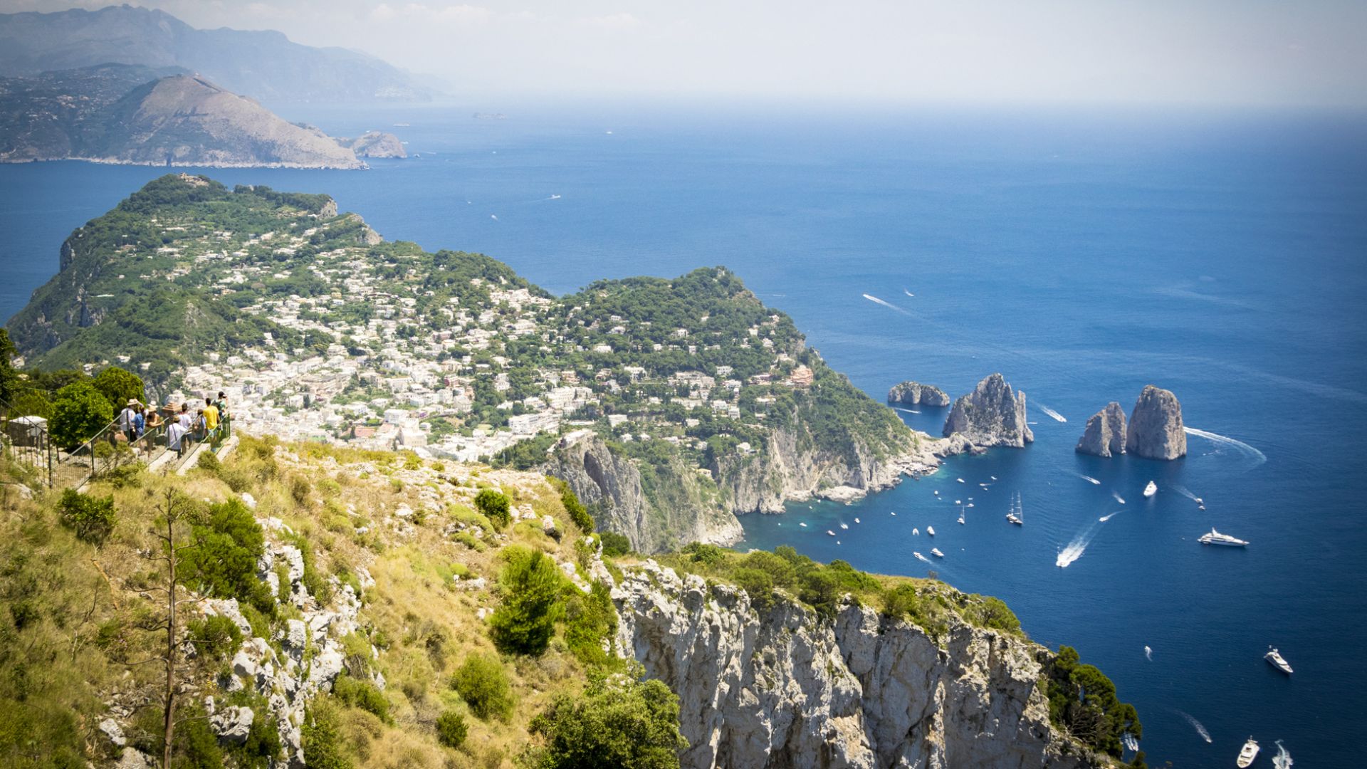 Capri Island with Blue Grotto - Day Trip from Rome with Hotel Pick-up
