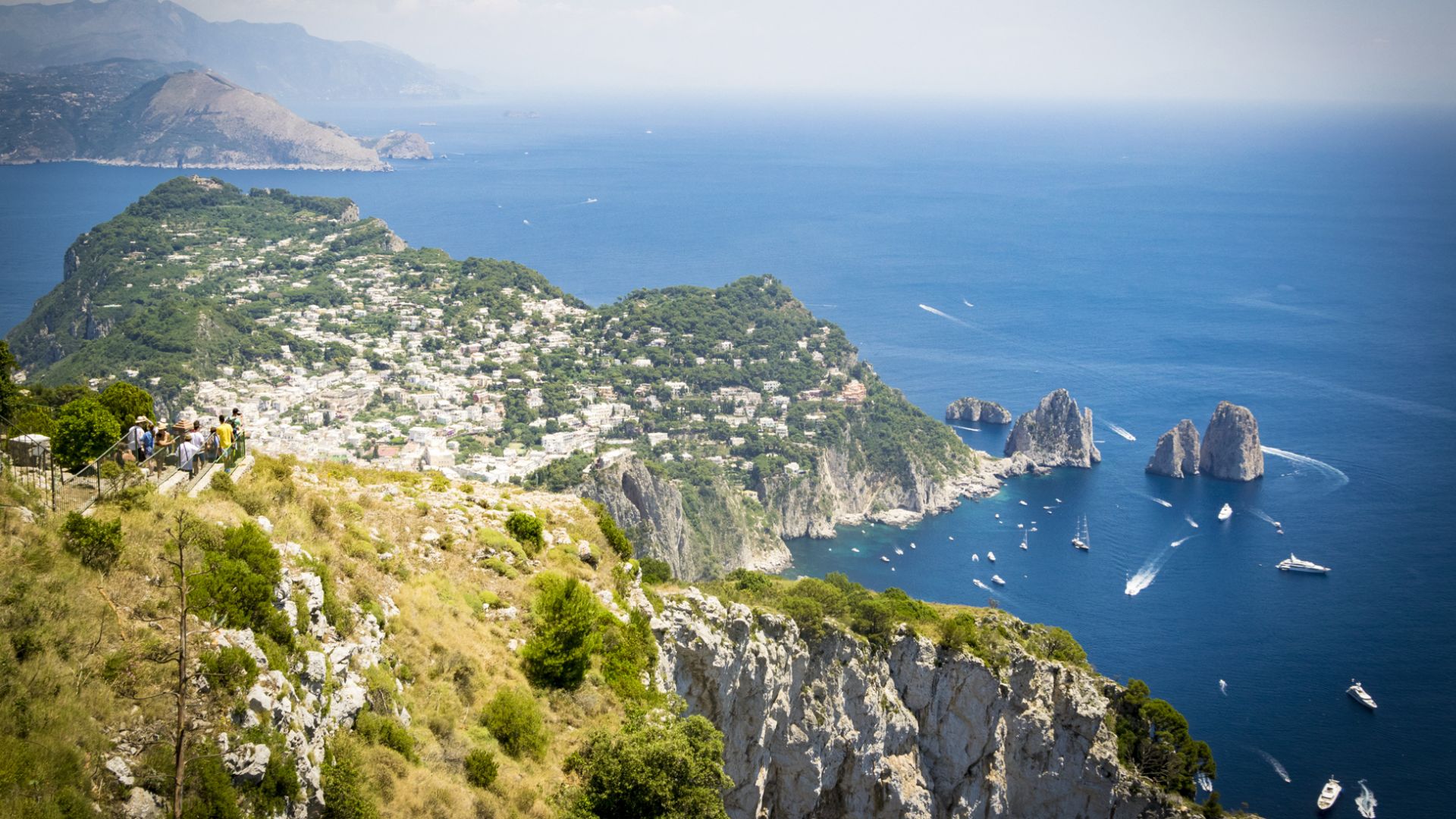 Capri Island with Blue Grotto - Day Trip from Rome with Meeting Point