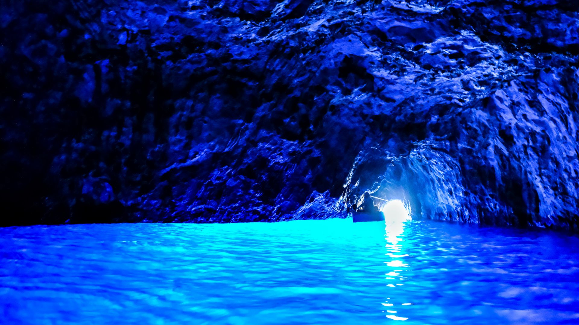From Sorrento: Capri Island with Blue Grotto