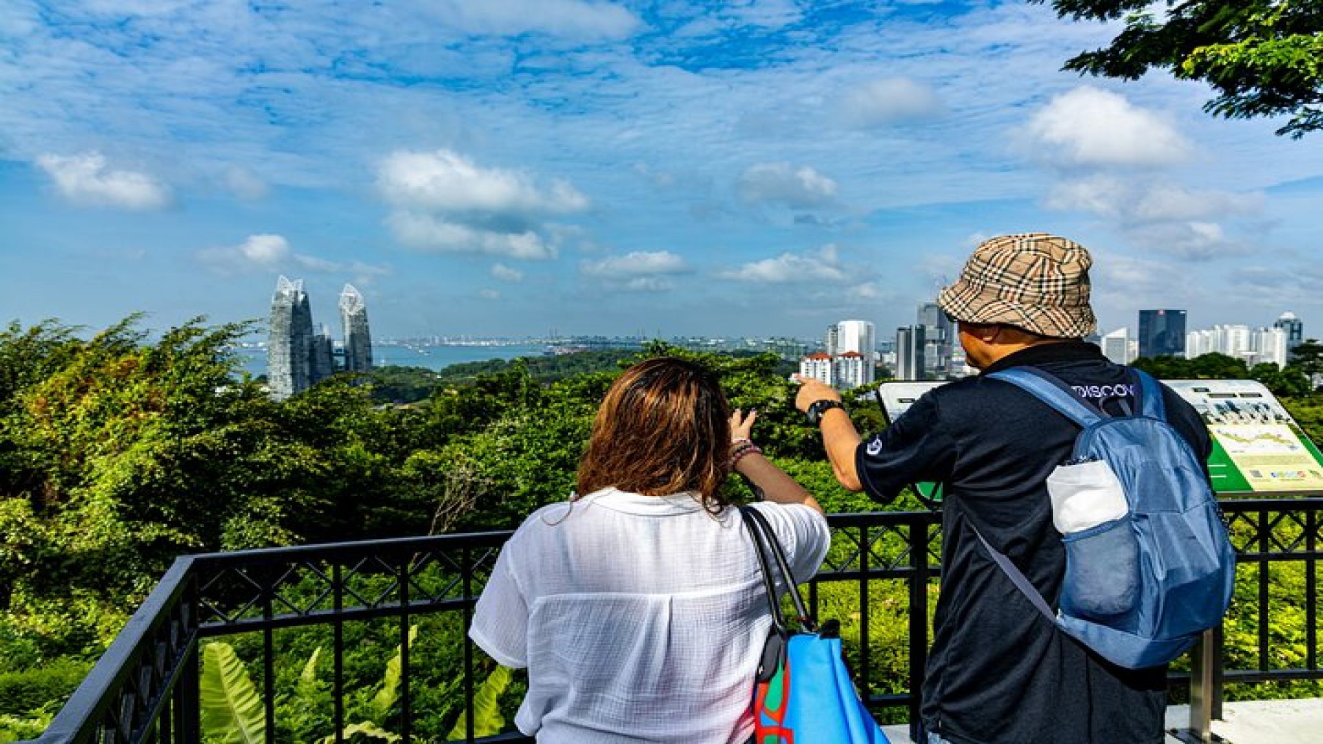 Singapore Mount Faber, Henderson Waves Scenic Walking Guided Tour