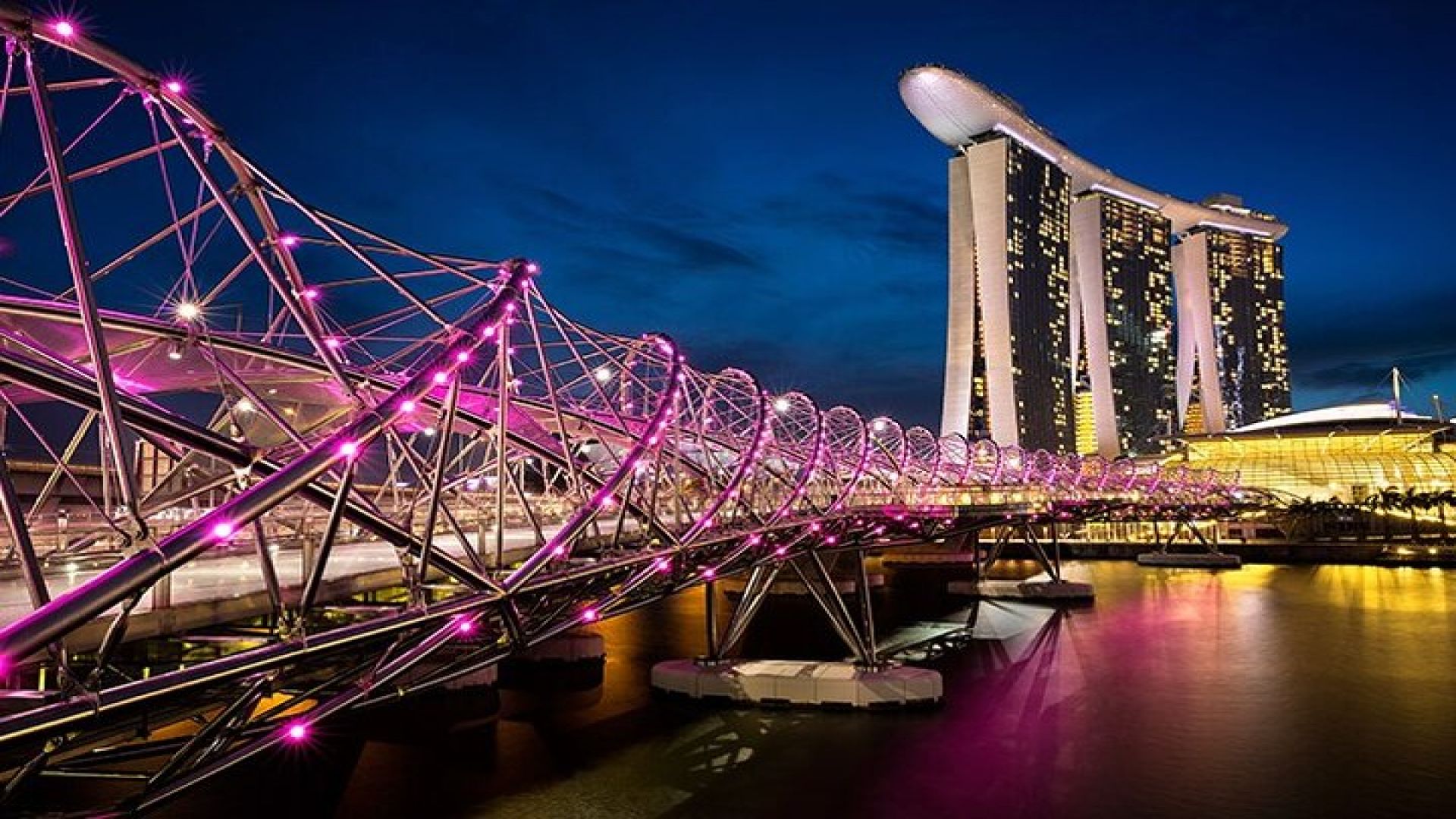 Singapore Marina Bay Night Bicycle Tour