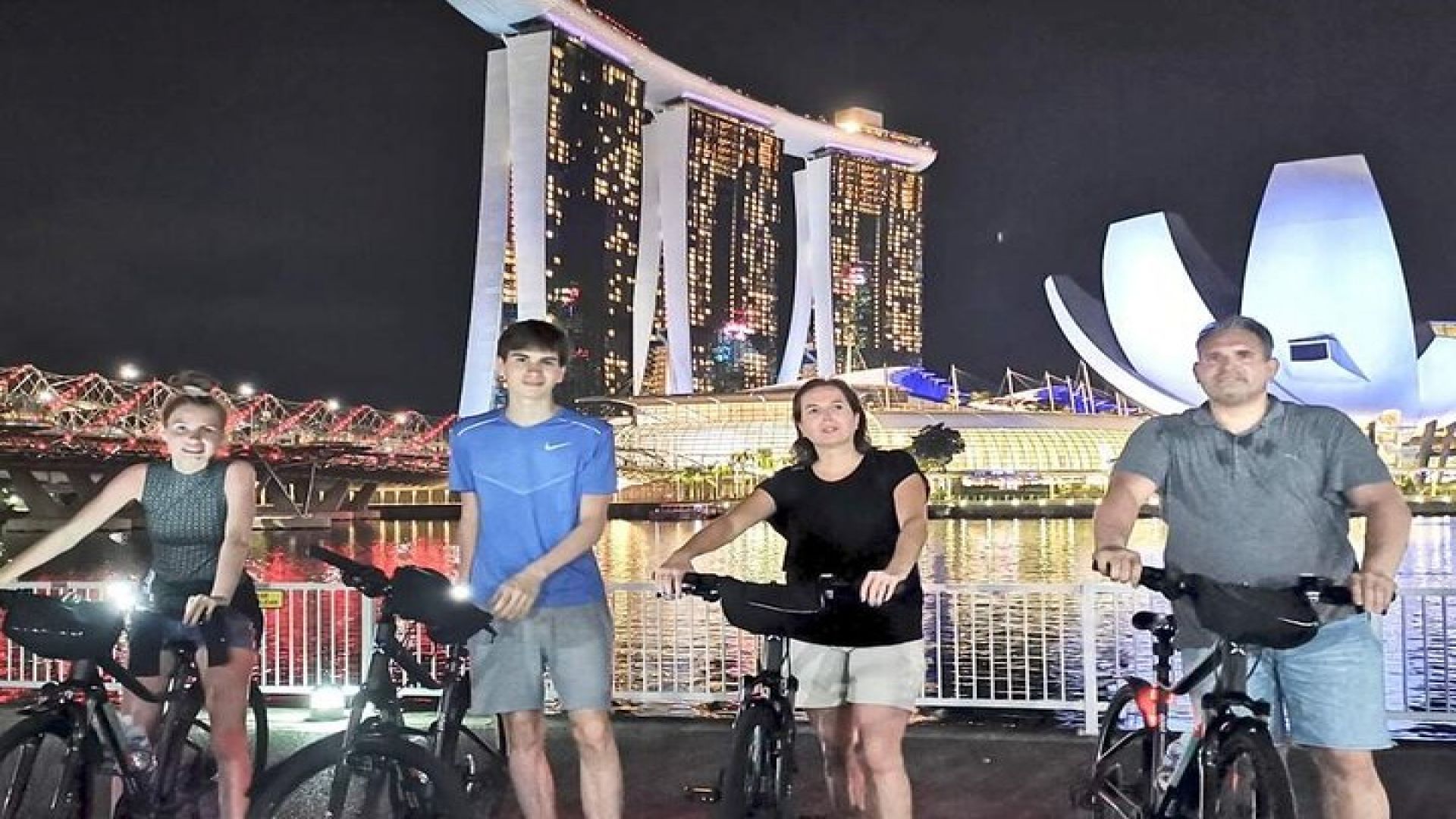 Singapore Marina Bay Night Bicycle Tour