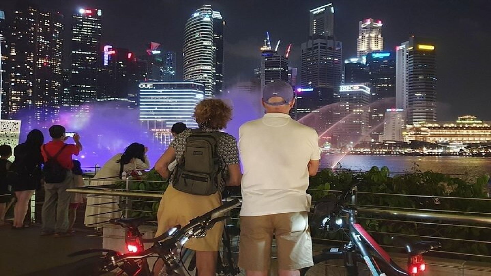Singapore Marina Bay Night Bicycle Tour