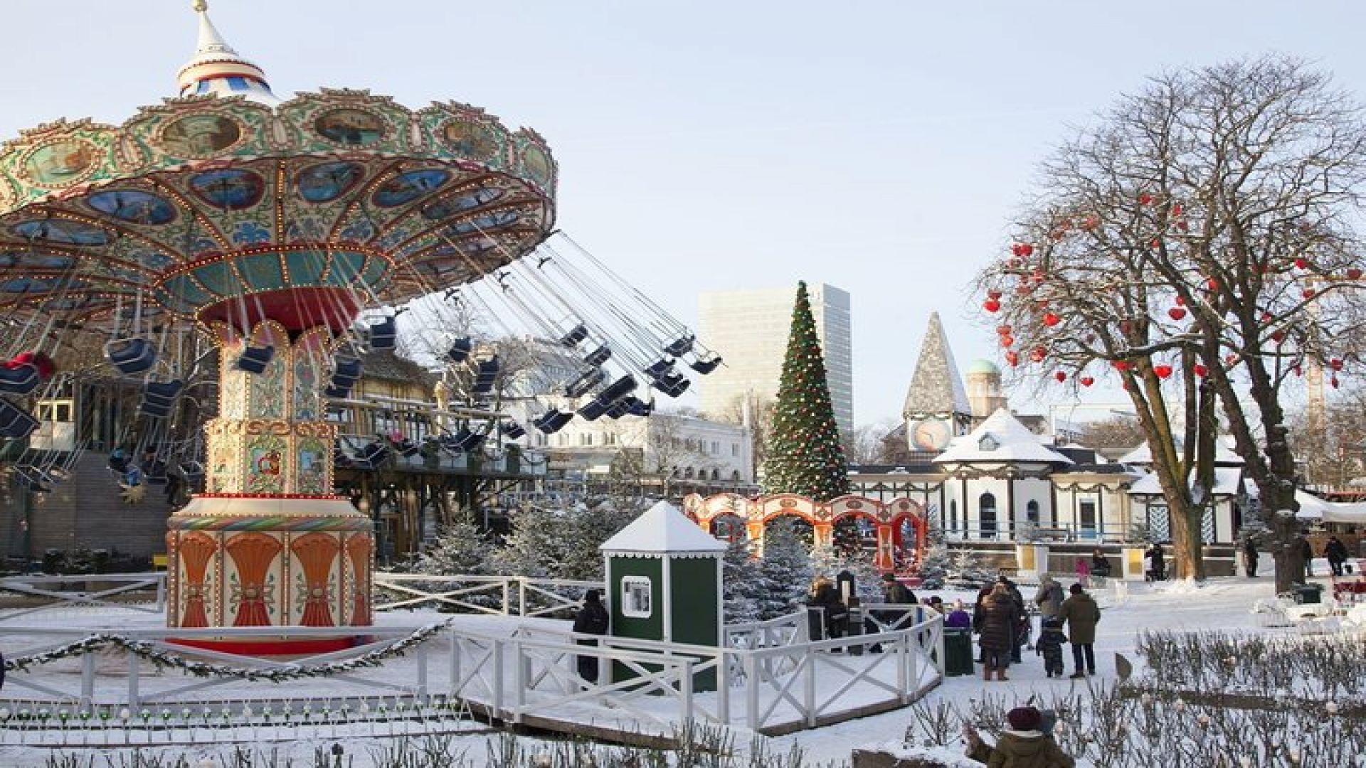 Tivoli Gardens Copenhagen Entrance with Ride Pass Combo