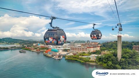Singapore: Sentosa Cable Car Sky Pass Roundtrip Ticket