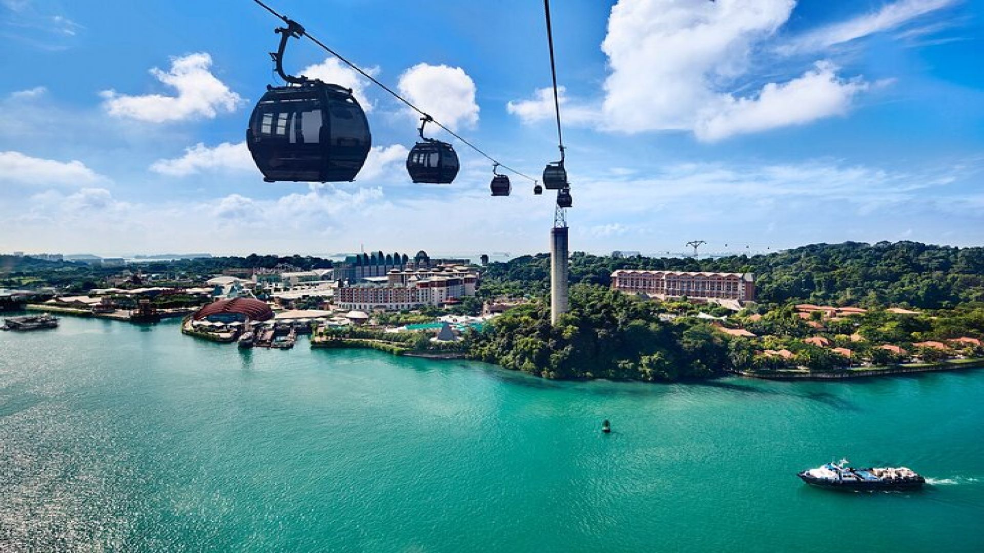Singapore: Sentosa Cable Car Sky Pass Roundtrip Ticket