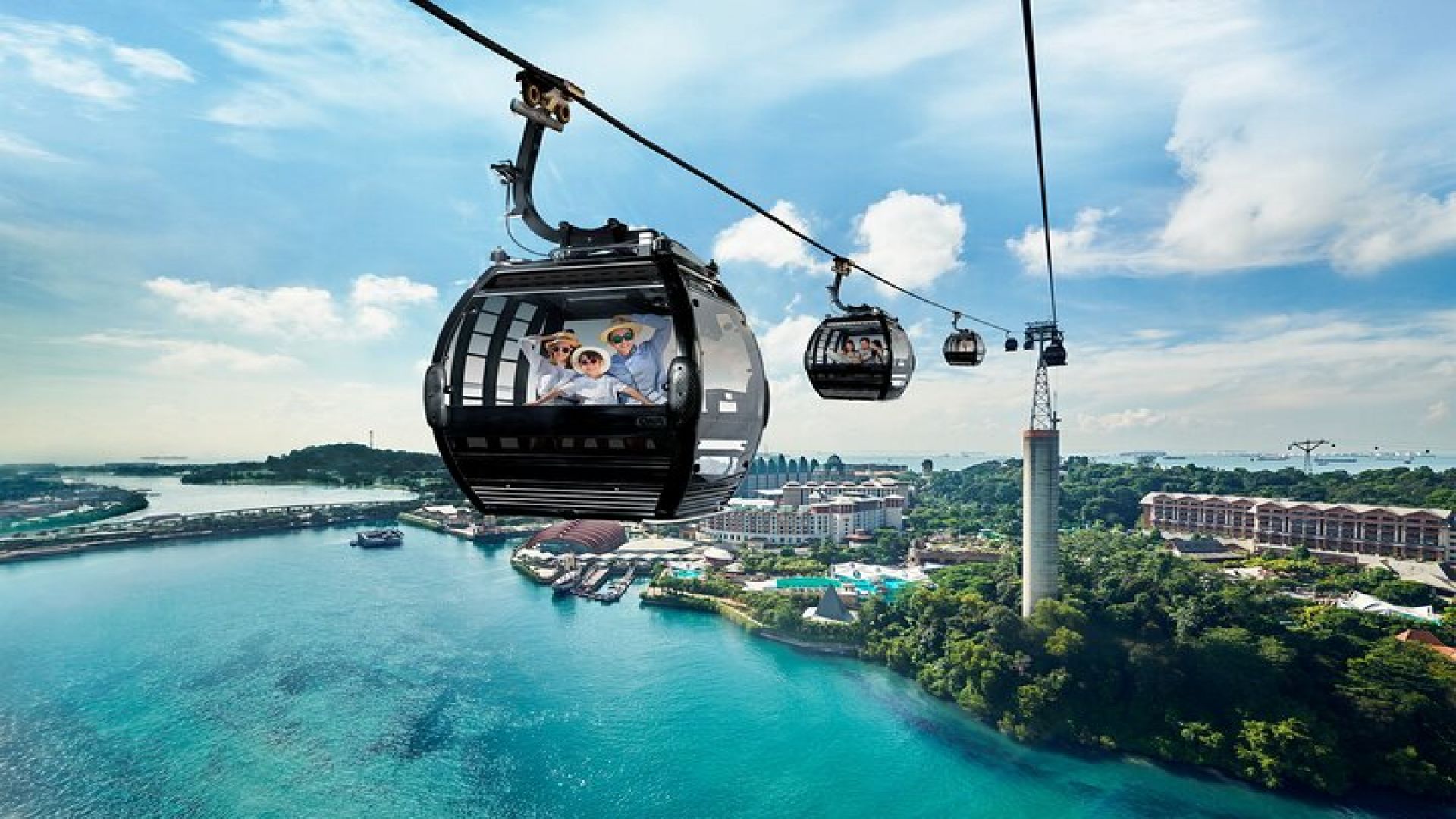 Singapore: Sentosa Cable Car Sky Pass Roundtrip Ticket