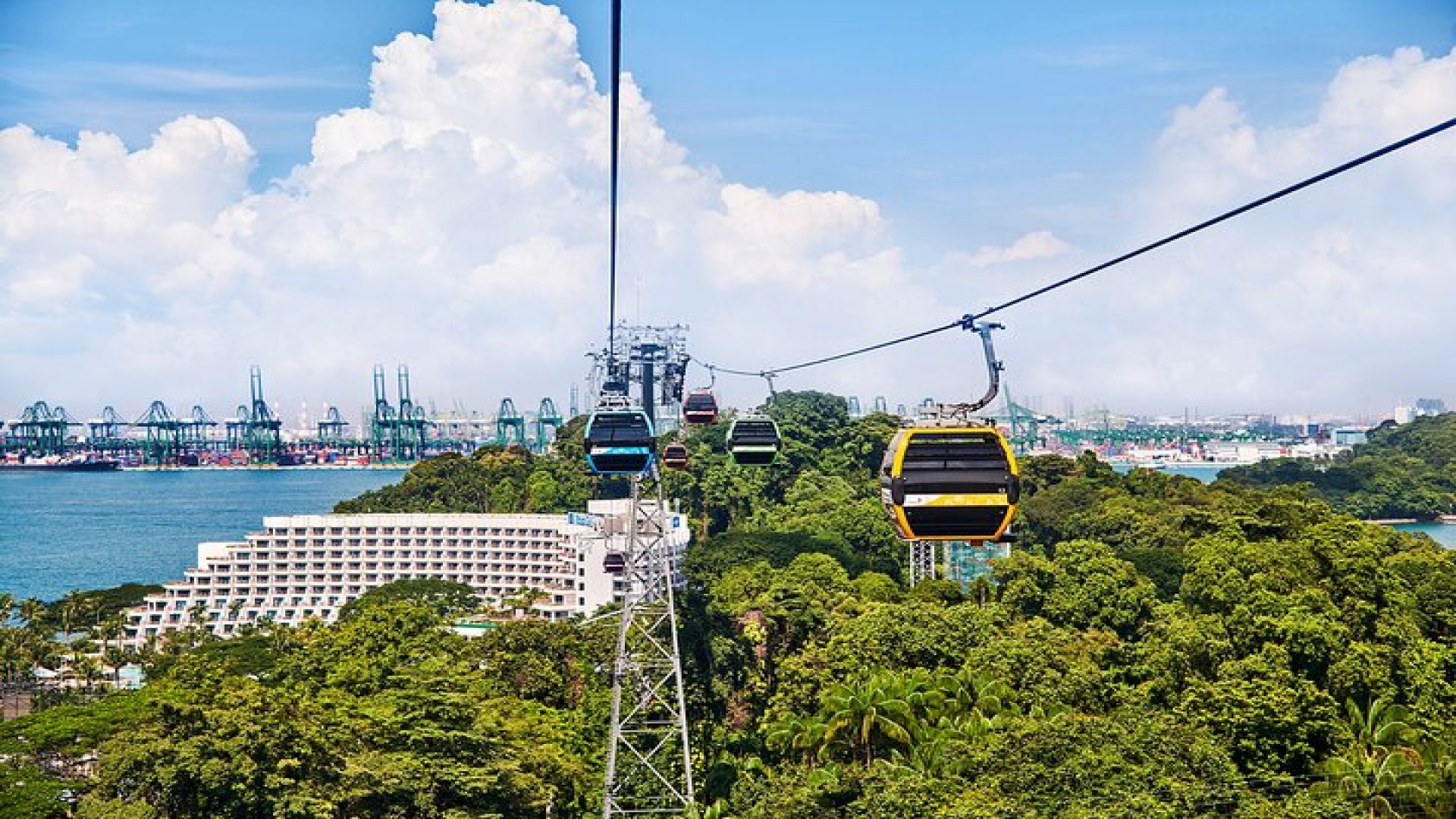 Singapore: Sentosa Cable Car Sky Pass Roundtrip Ticket