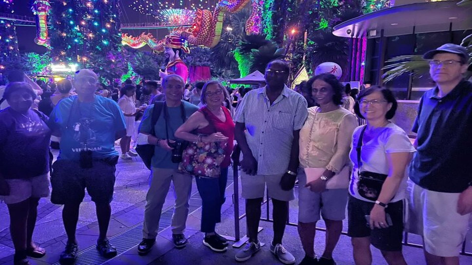 Singapore Starry Night Cruise, Garden Rhapsody, Spectra & Satay