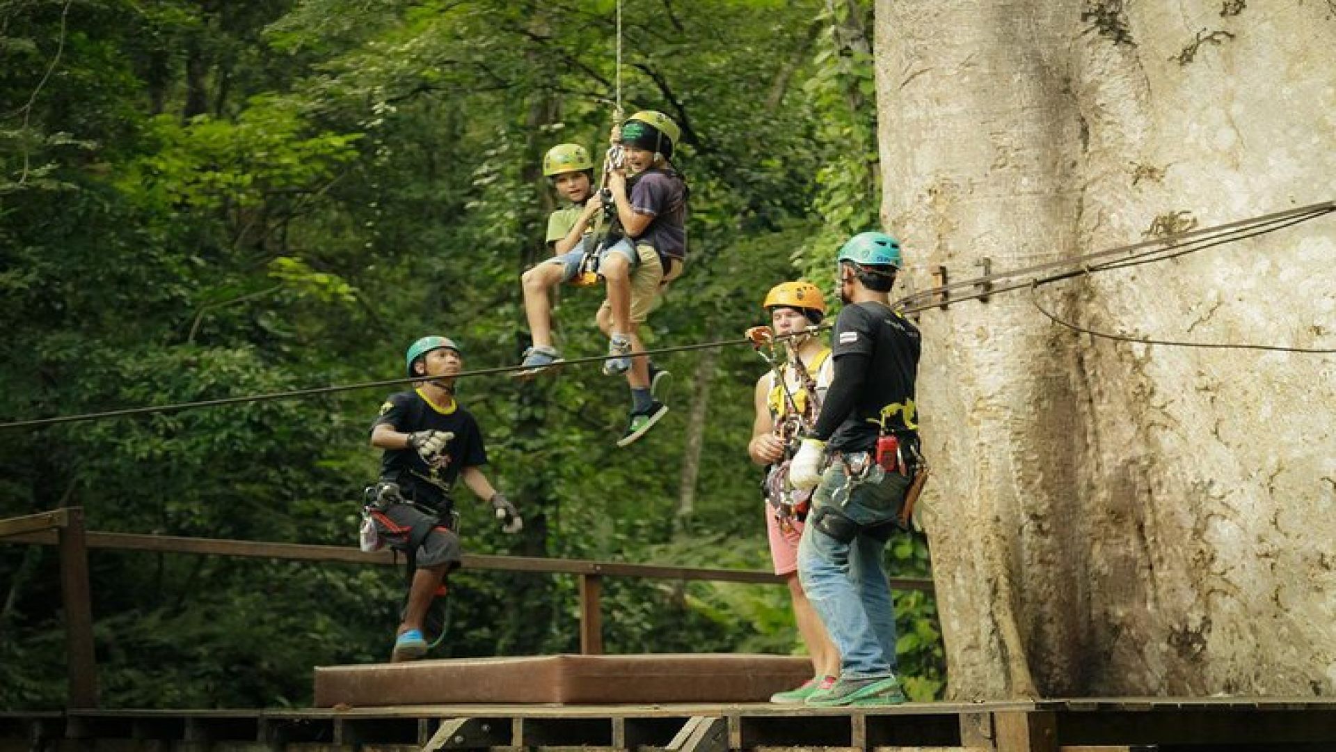 Flying Hanuman Ziplines 42 platform With Lunch 
