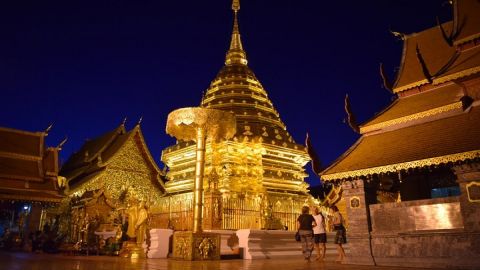 Half Day Umong Temple and Monk Chanting at Doi Suthep Temple ( Private tour)