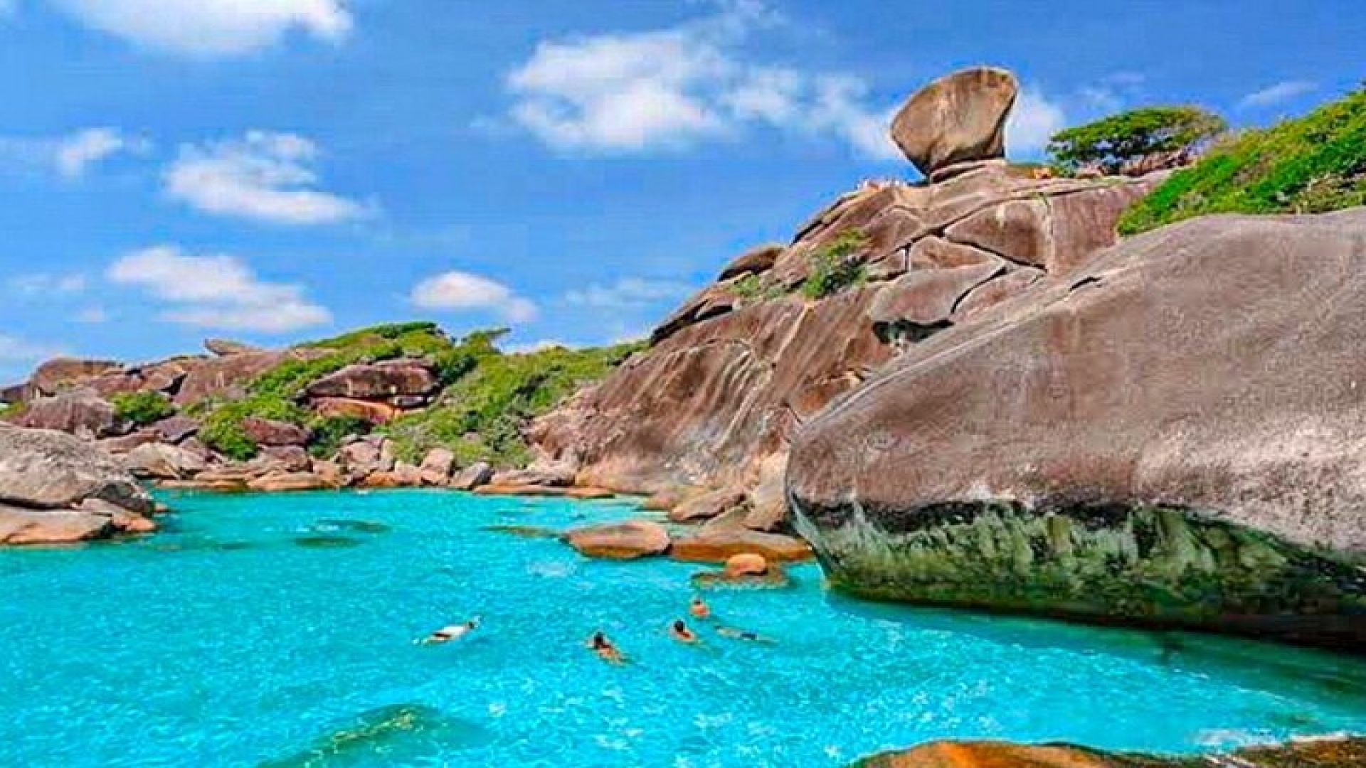 Similan Islands Day Trip by Speedboat from Khaolak/Phuket 