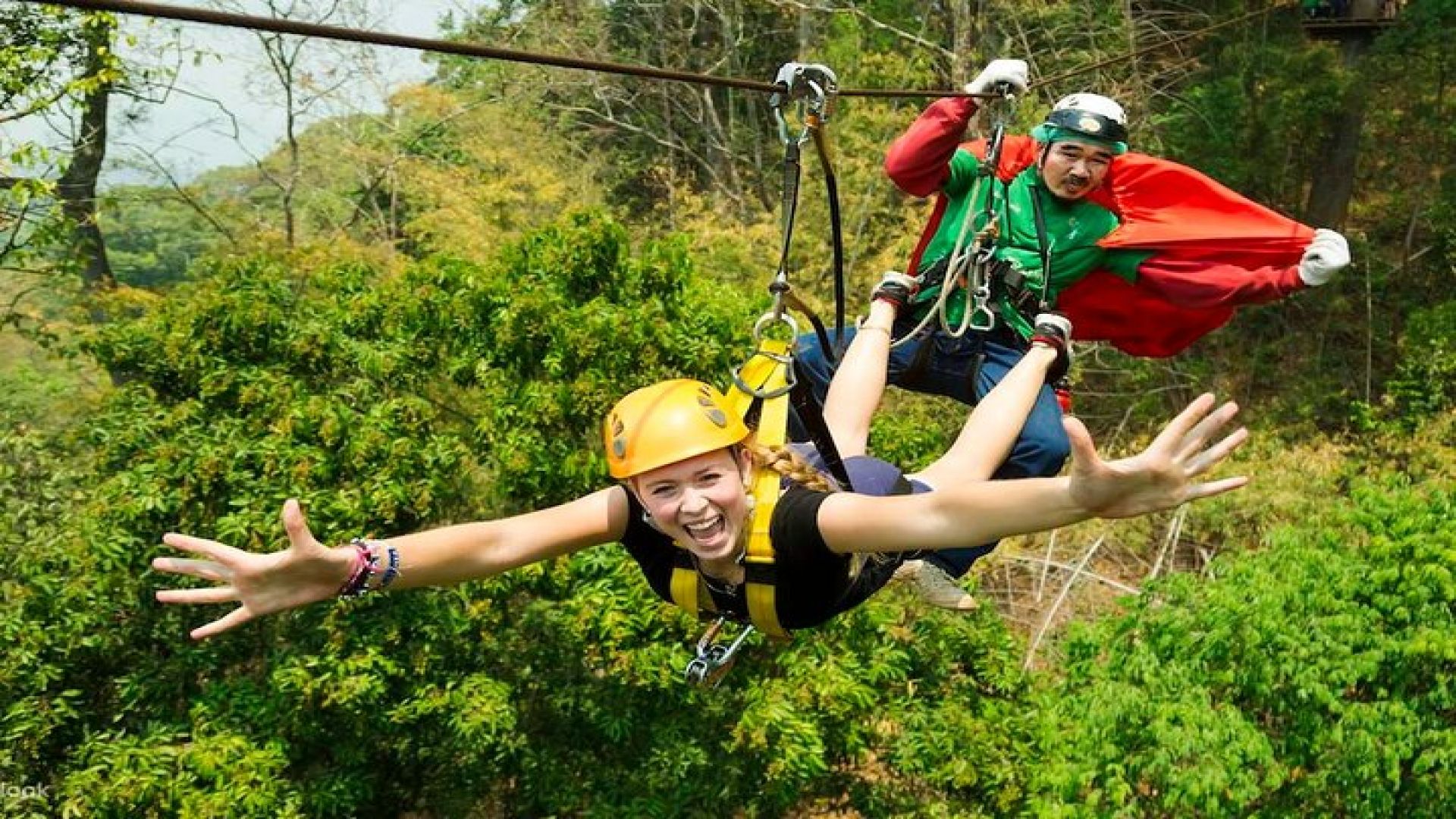 Full Day Chiang Mai Zipline Adventure, Rafting, ATV-ing, and Sticky Waterfall