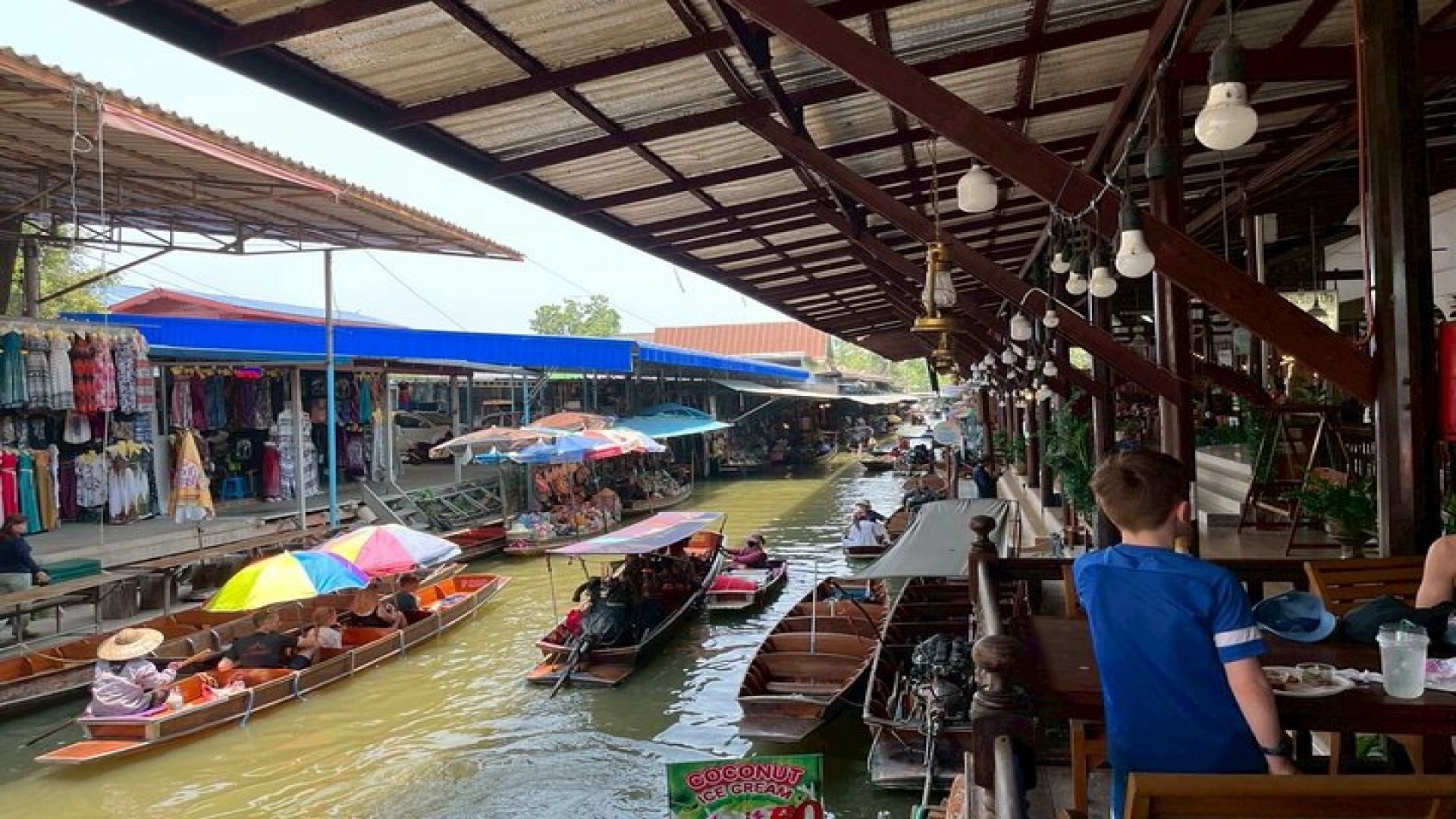 Bangkok: Floating Market & Maeklong Railway with Train Ride 