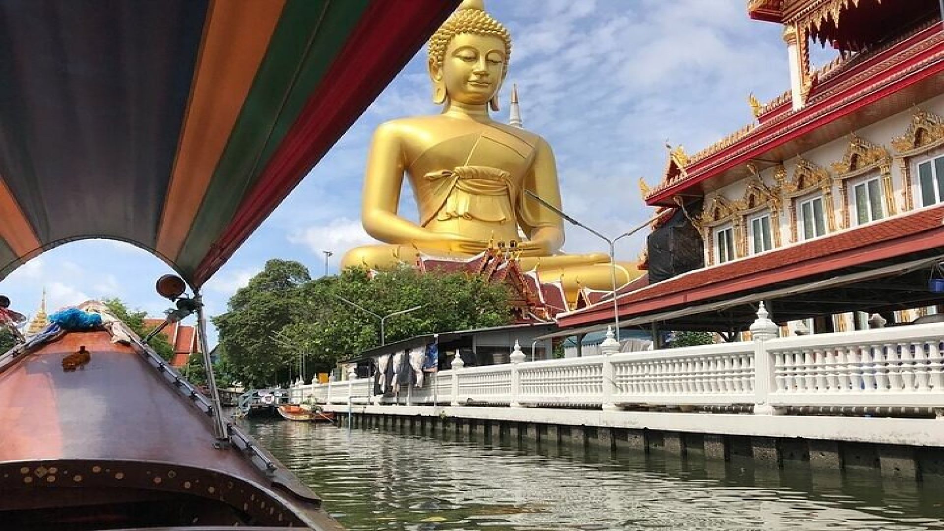 Bangkok: 2 hours Canal Wat Paknam, Klong Bang Luang, Artist House