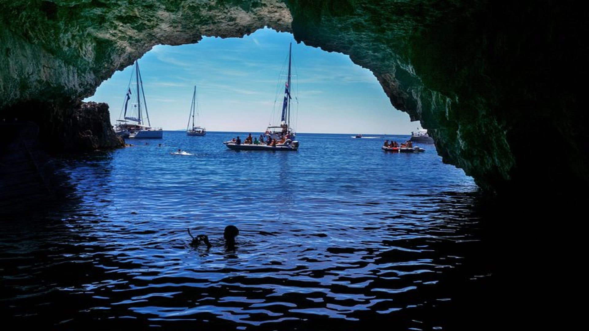 Blue Cave and Pakleni Islands group Tour from Hvar