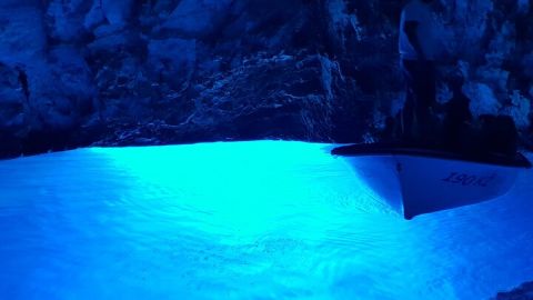 Blue Cave & Vis Island speedboat tour from Hvar
