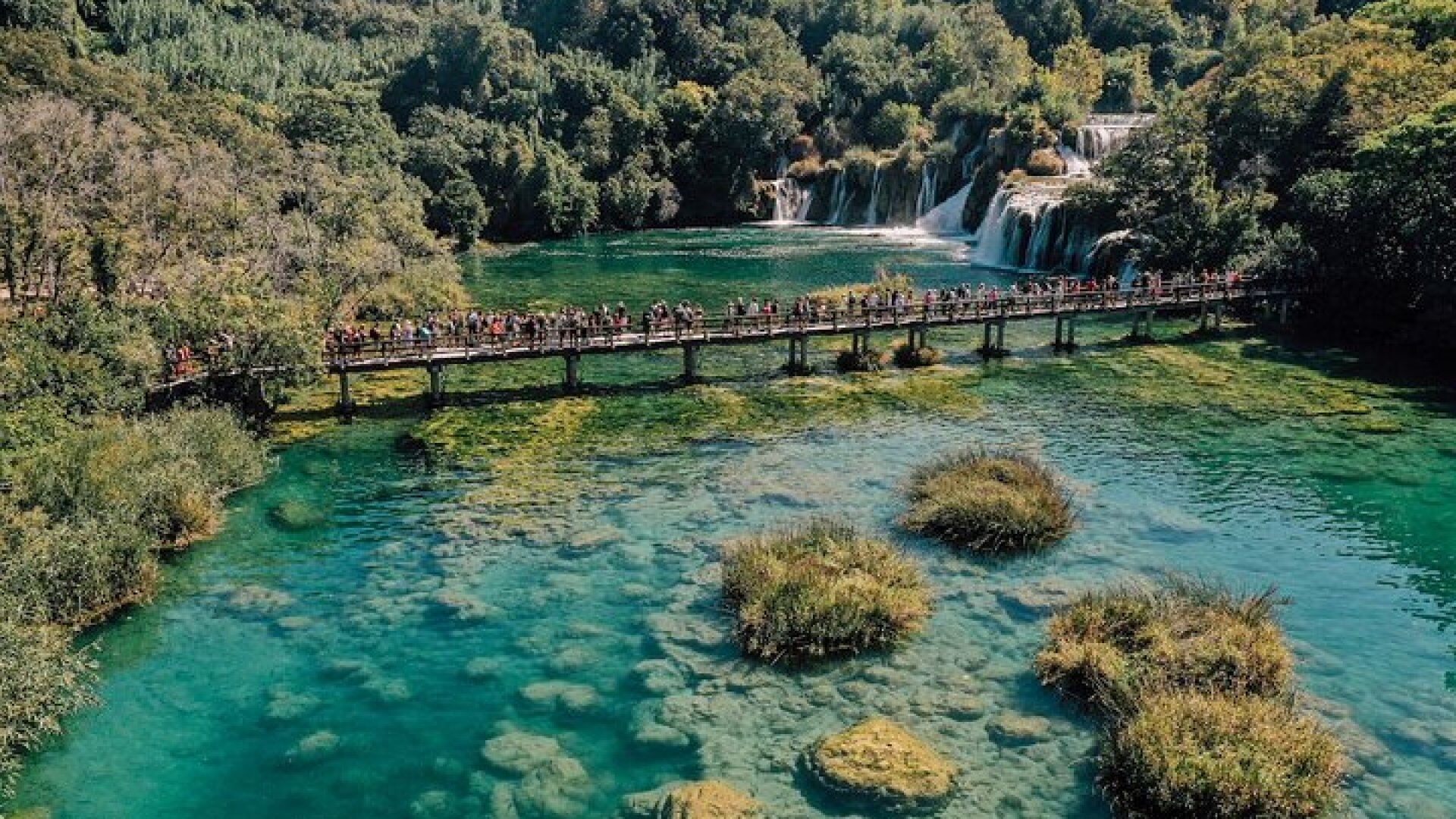 From Split: Krka Waterfalls, Food & Wine Tasting Tour