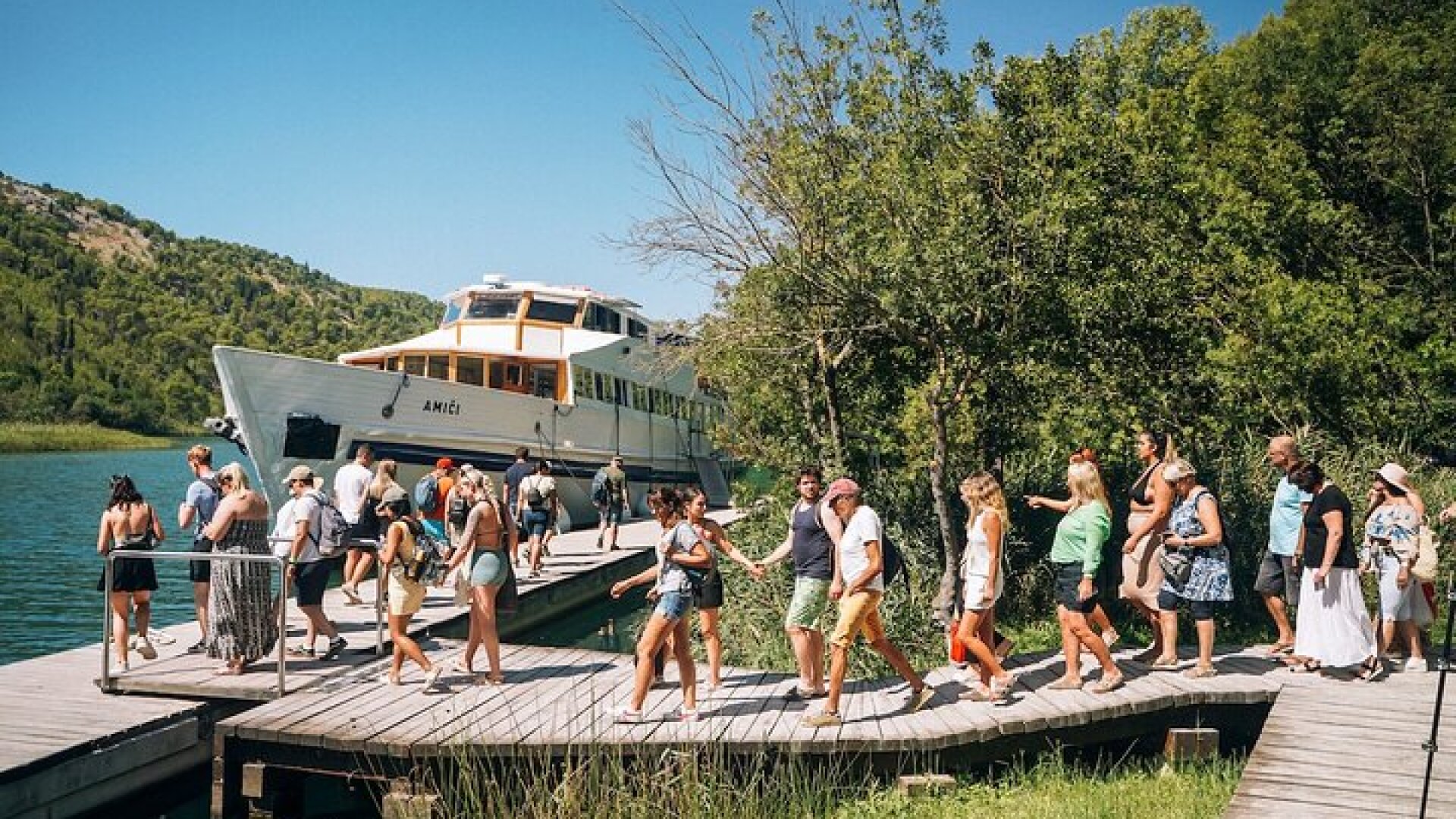 From Split: Krka Waterfalls, Food & Wine Tasting Tour