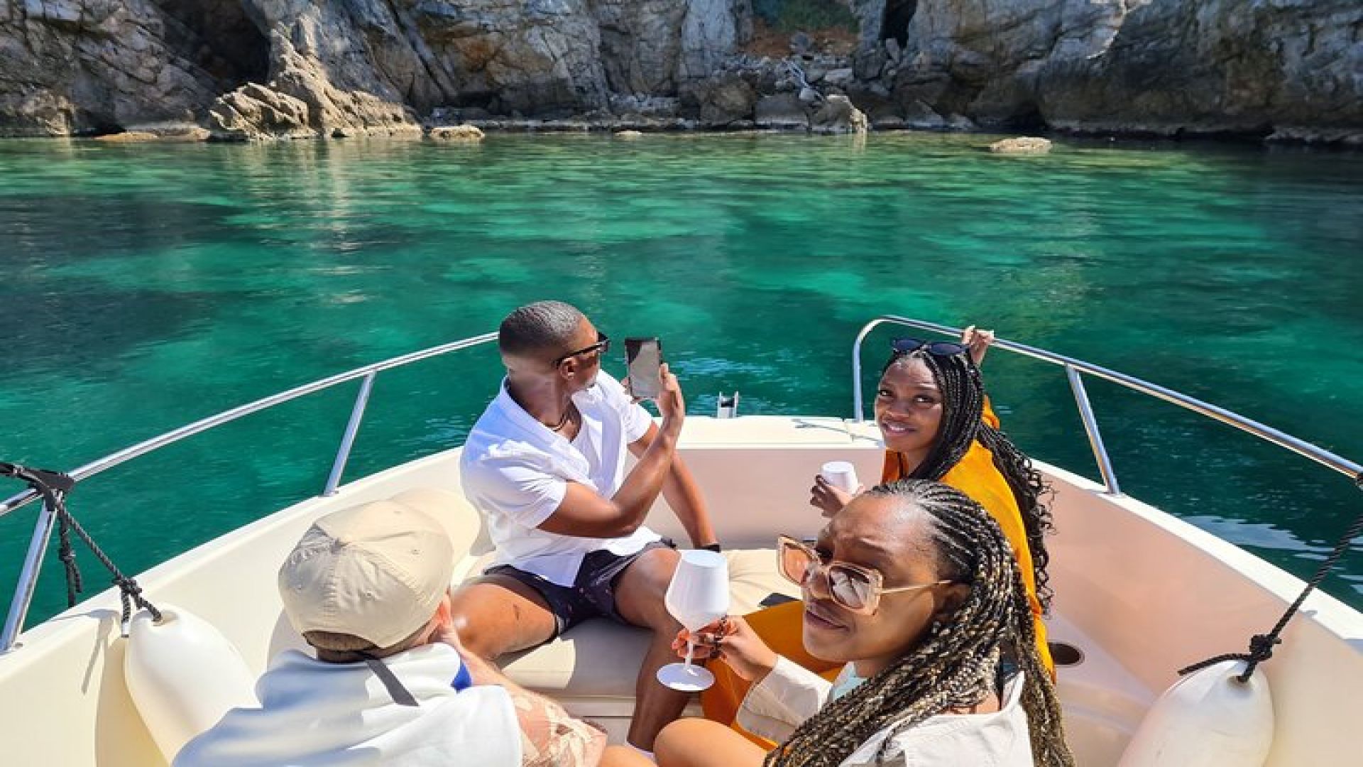 Dubrovnik Private Speedboat Tour to Elaphite Islands with Drinks