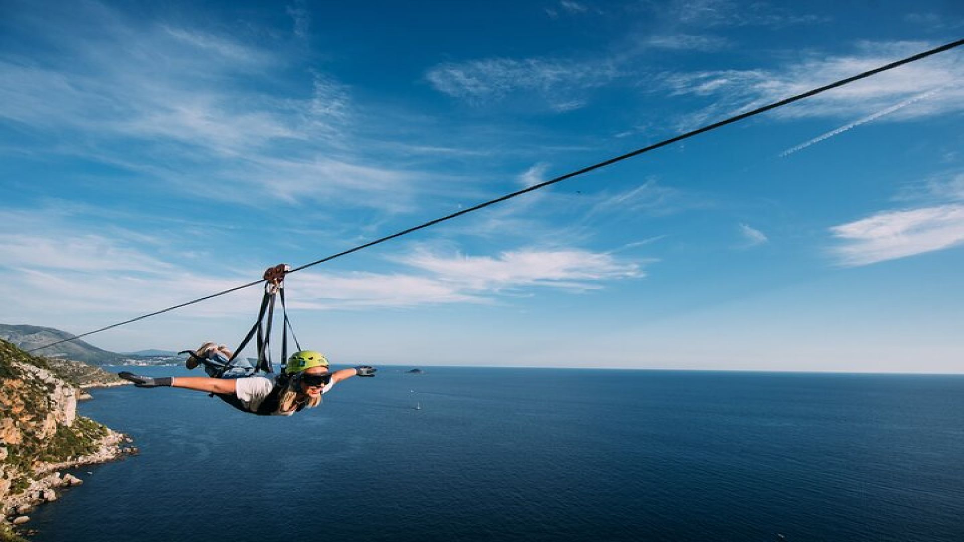900-Meter Ziplining in Dubrovnik 