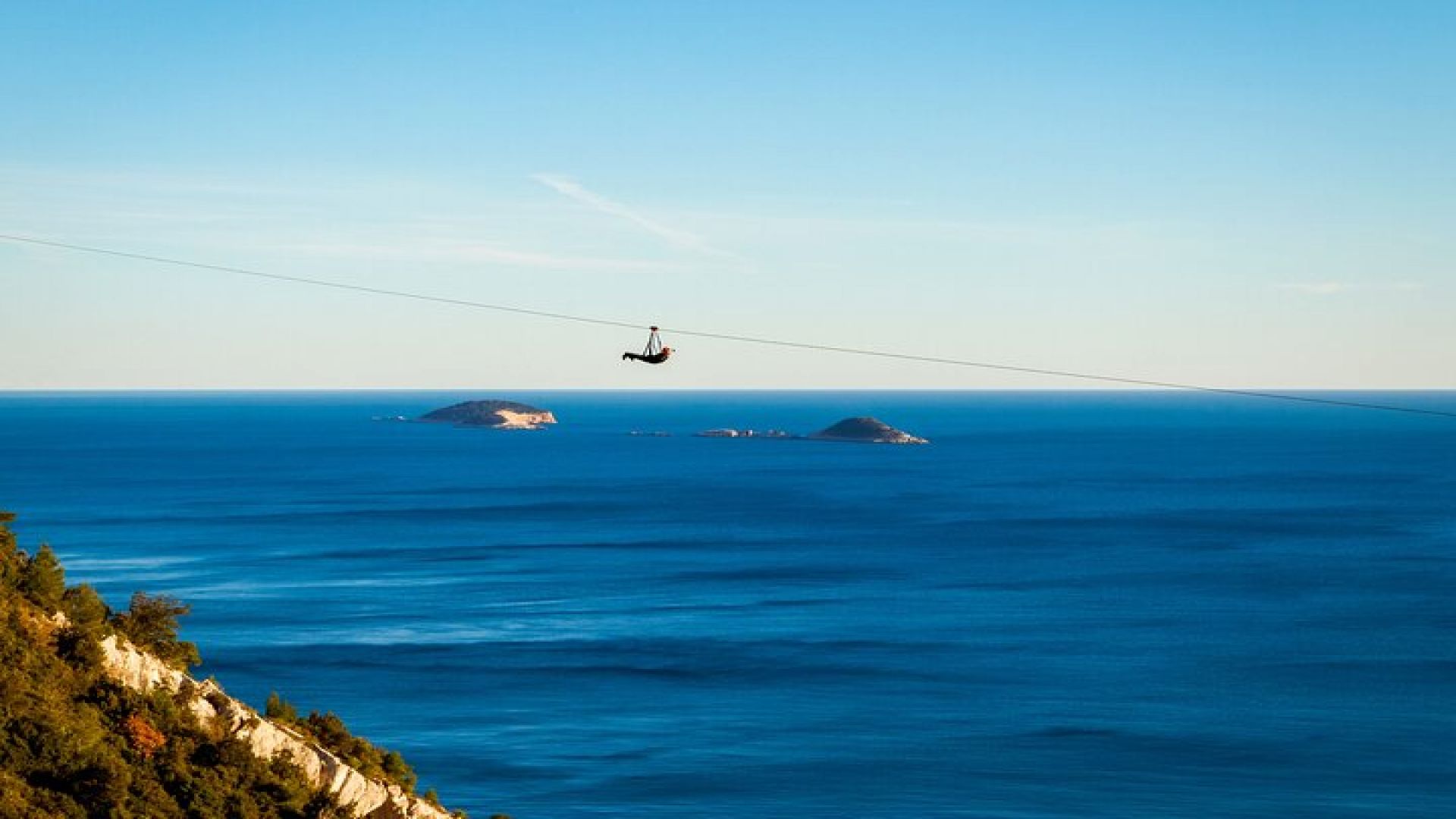 900-Meter Ziplining in Dubrovnik 