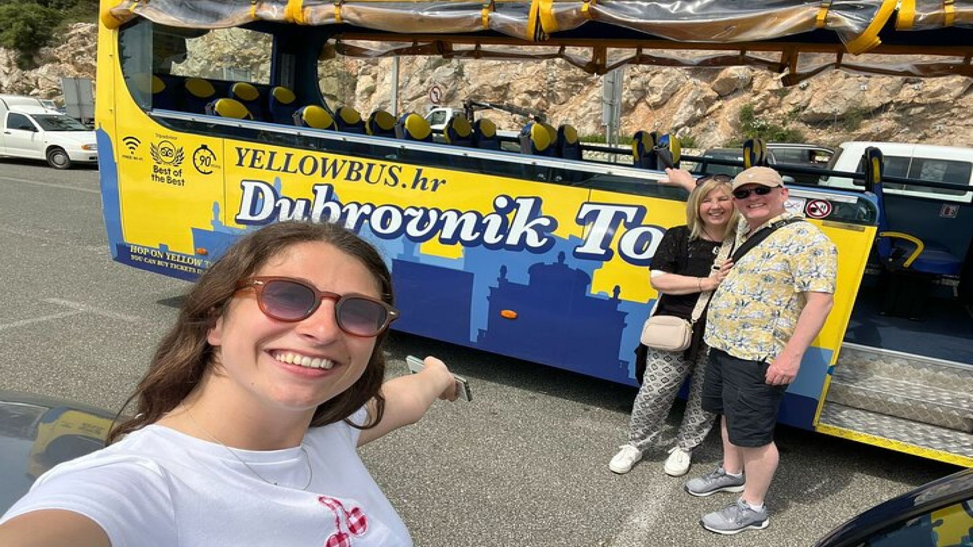 Hop-On Hop-Off Yellow Cabrio Tour: Discover Dubrovnik in 1.5 hour