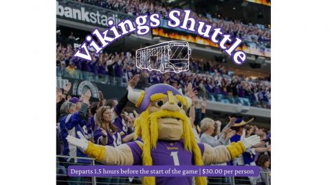 Minnesota Vikings Home Game Shuttle (from Lakeville)