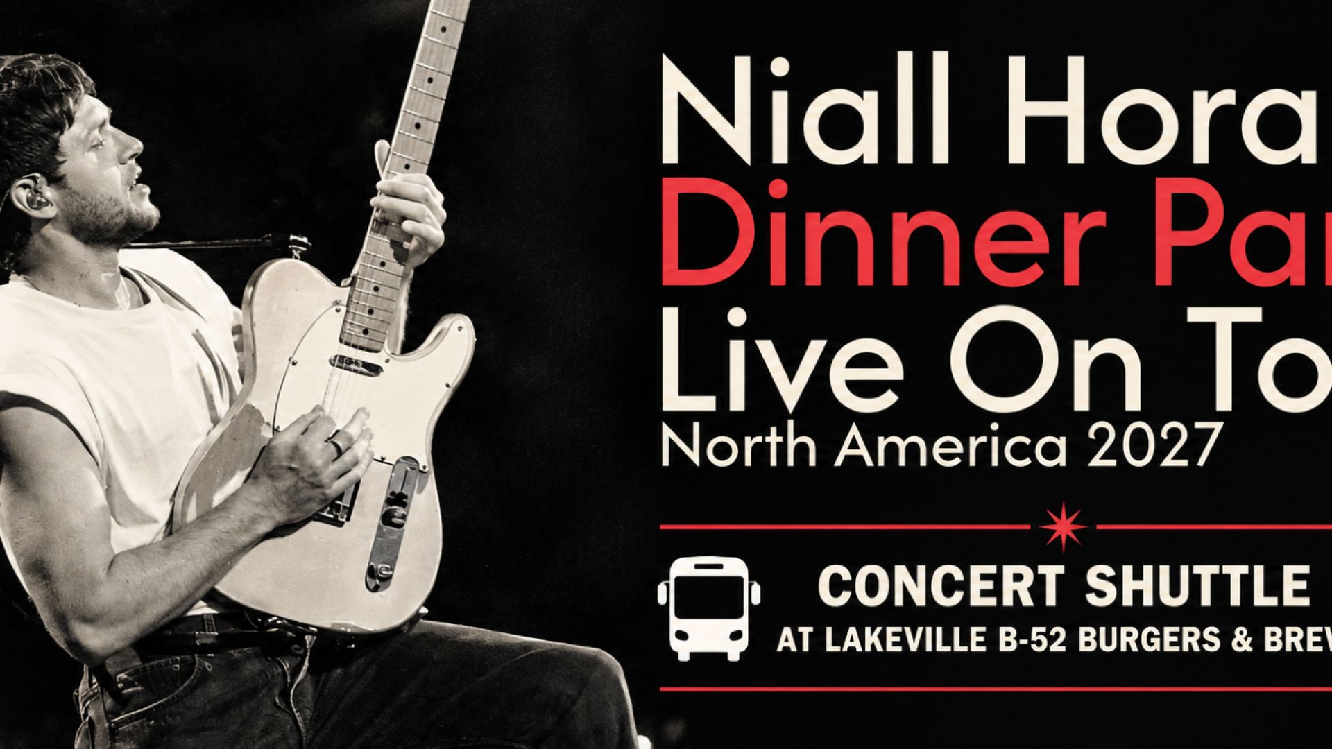 Niall Horan Concert Shuttle at Grand Casino Arena (from Lakeville)