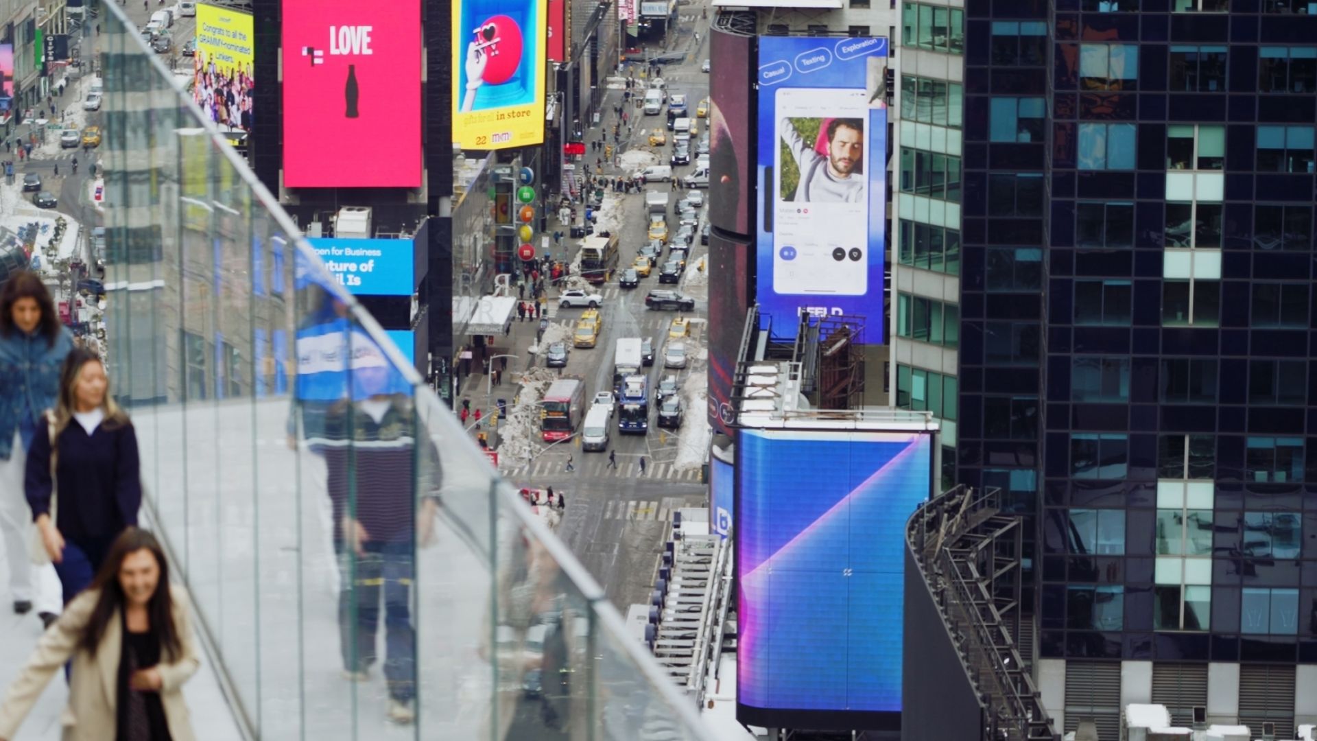 One Times Square Skywalk