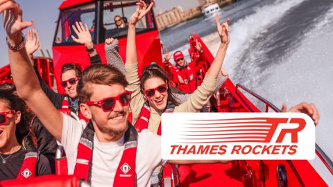 Thames Rockets Family Speedboat Experience London – Save Over £100