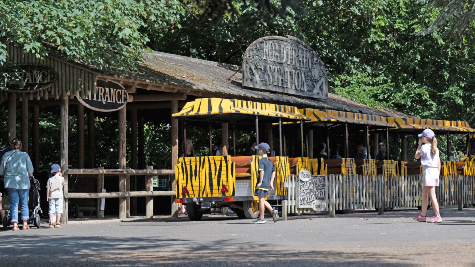 Banham Zoo tram