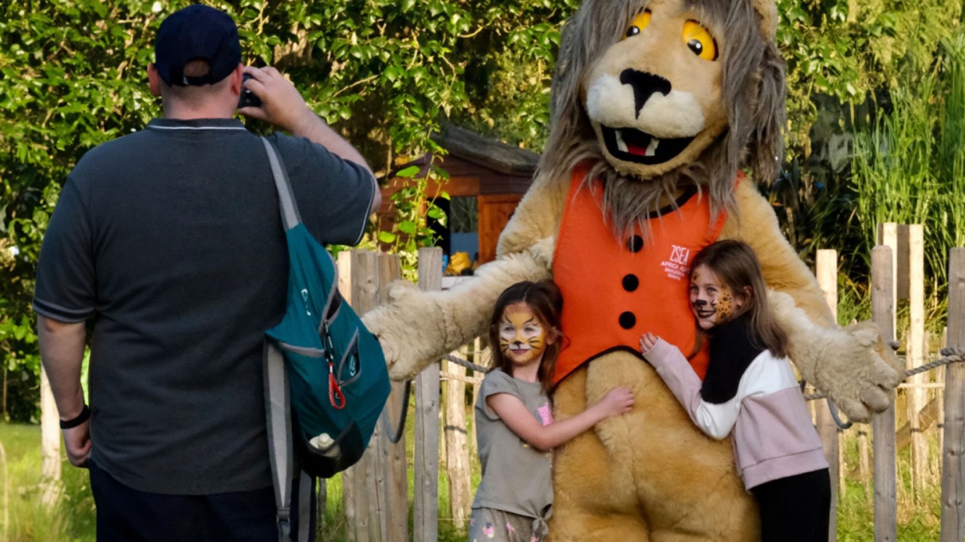 Family Fun with Africa Alive Mascot