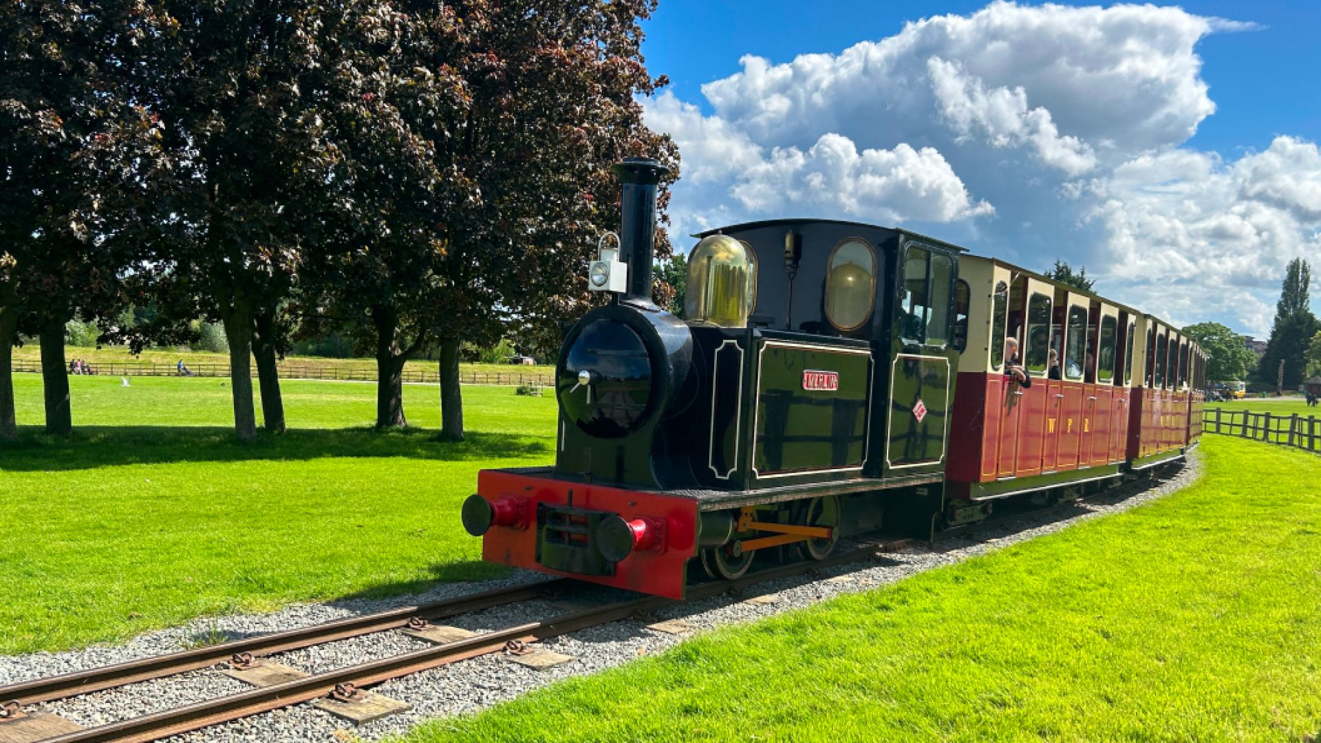 Wicksteed Park train ride