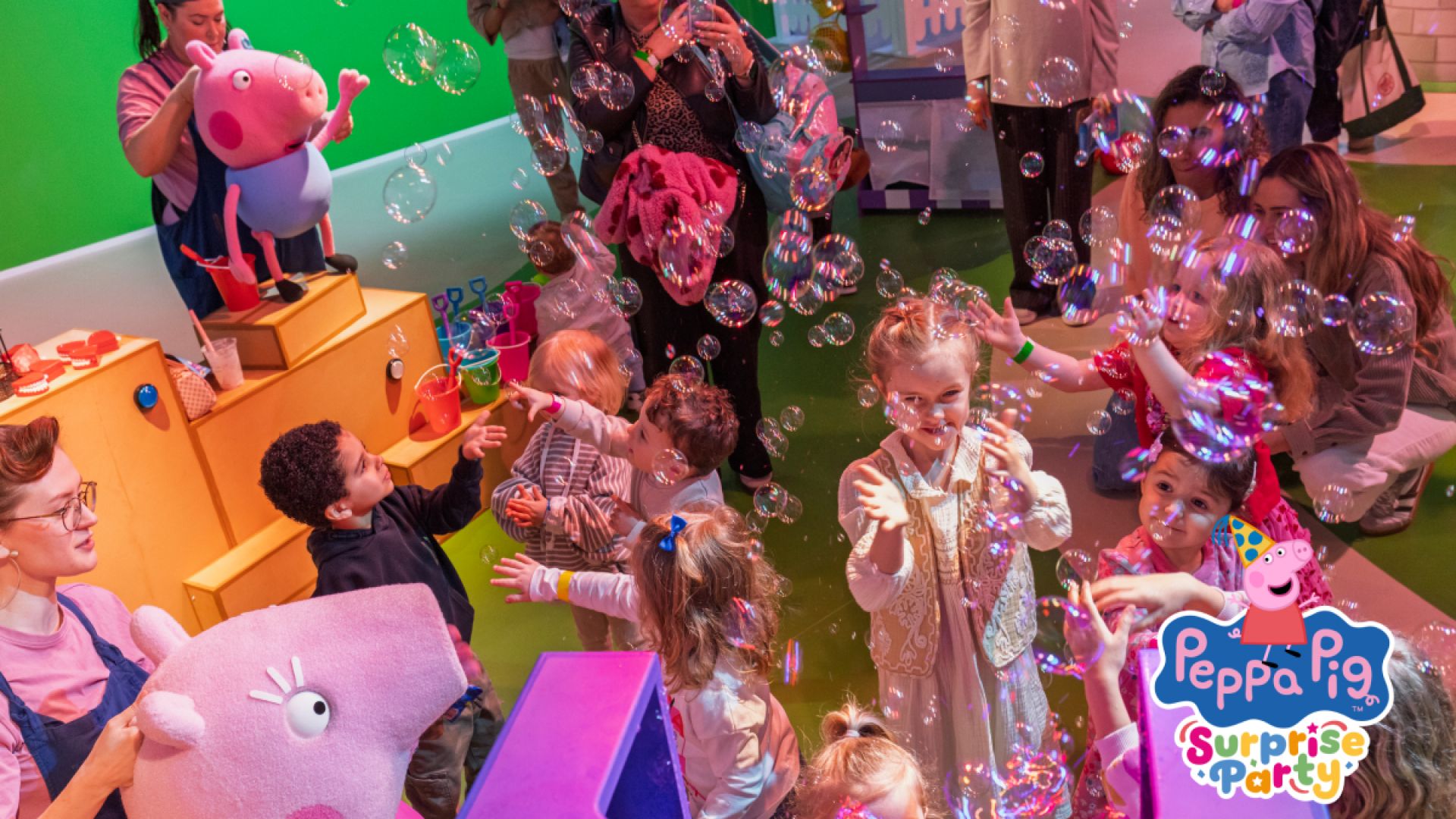 Peppa Pig themed family activities at Metrocentre Gateshead