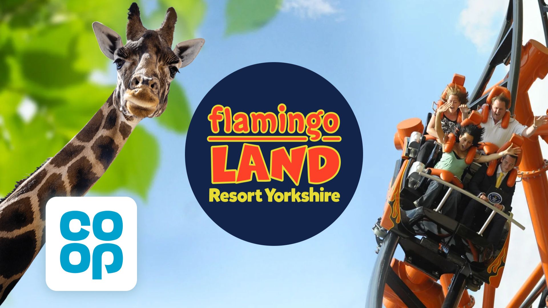 Co-op Exclusive: Flamingo Land - Save up to 50% on Family Day Passes