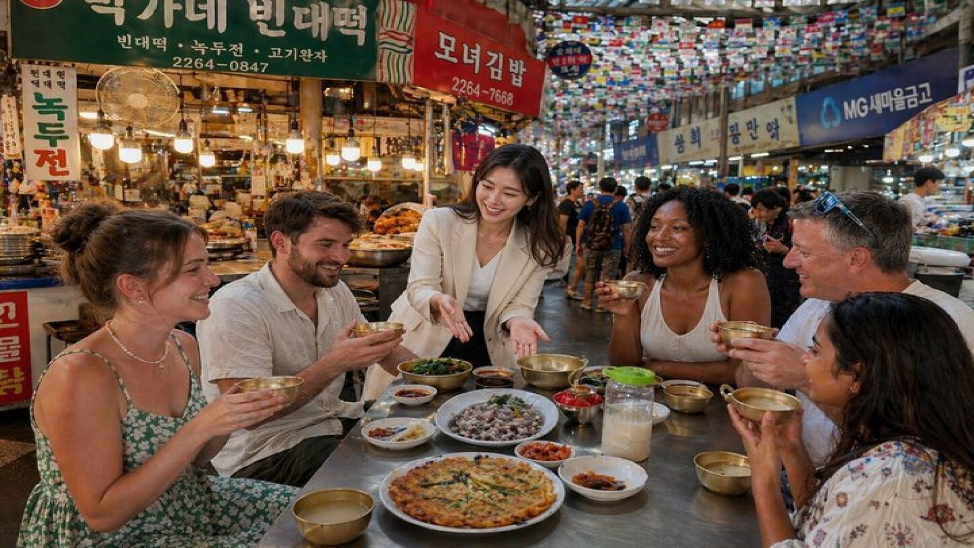 Small Group Seoul Highlight Tour opt. Hanbok & Tea Ceremony