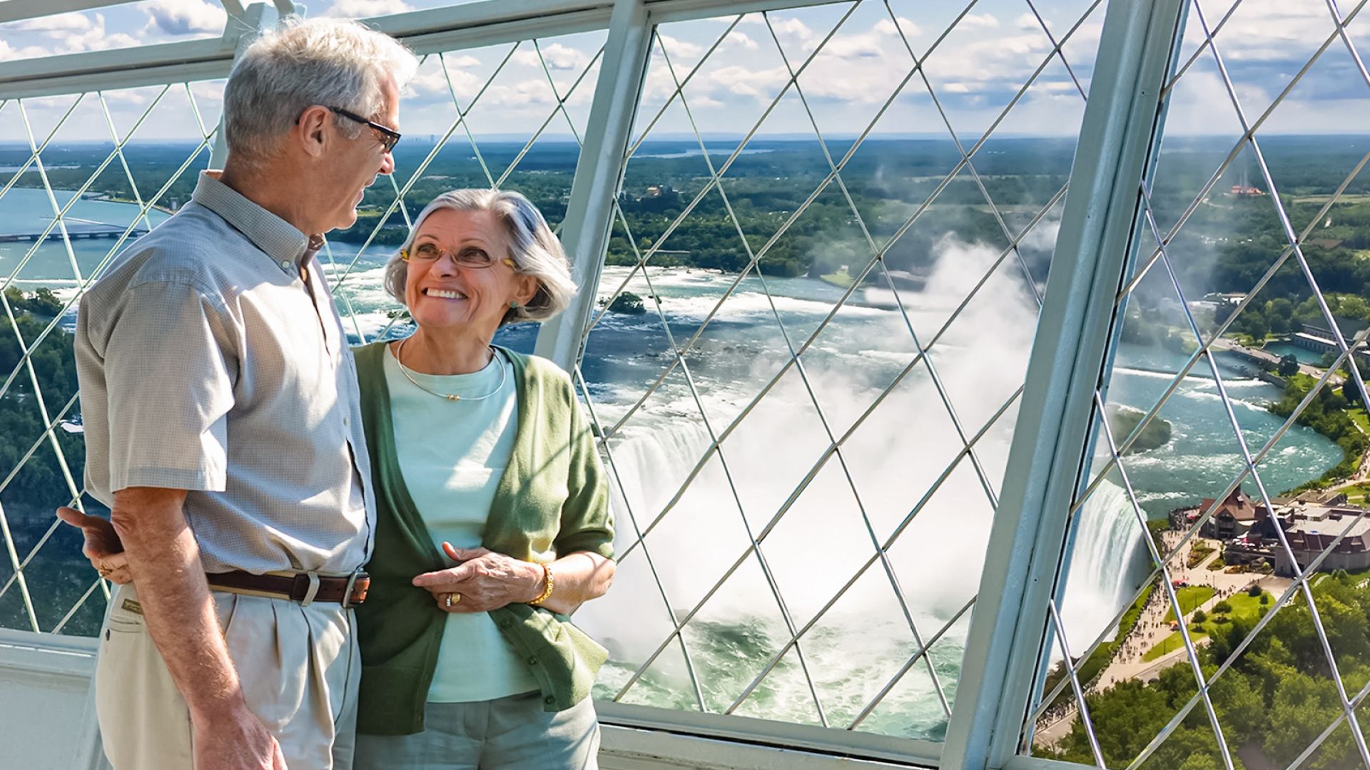 Day Tour with Hornblower Cruise, Helicopter Tour, Journey Behind the Falls & Lunch with Round-Trip Transportation