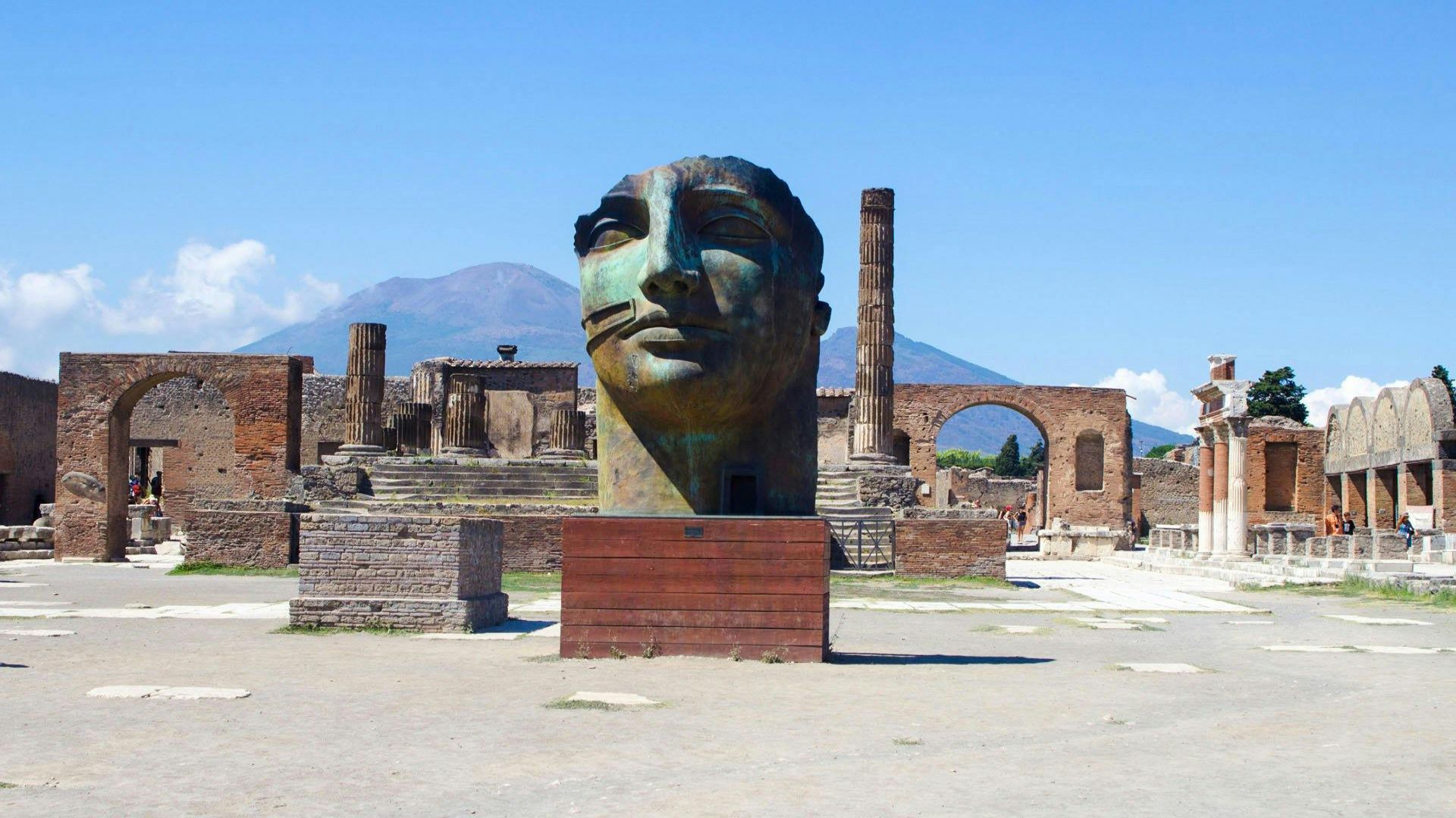 From Naples: Pompeii Pompeii Entry Tickets with Shuttle Transfers