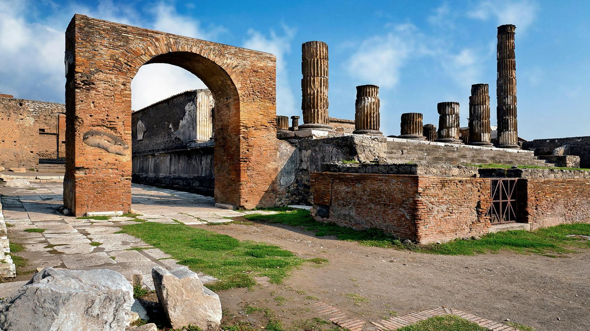 From Pompeii: Pompeii and Herculaneum Guided Tour with Transfers
